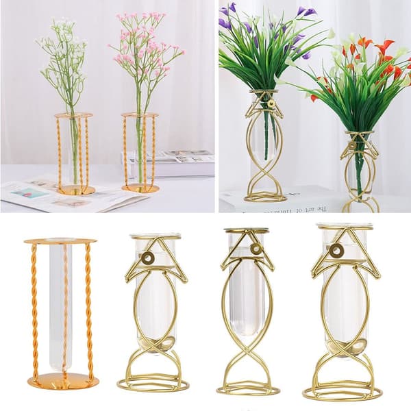 Jernkunstvase Hydroponisk blomstervase 1 1 1