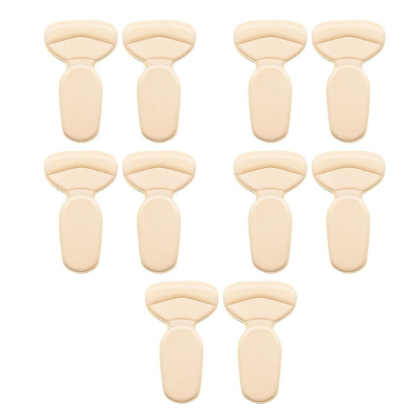 5 paria jalkapohjan pehmusteet Sisäpohjat BEIGE Beige