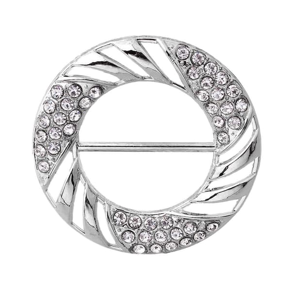 4 stk. Skjerfspenne Skjerfring SØLV #04 #04 Silver #04-#04
