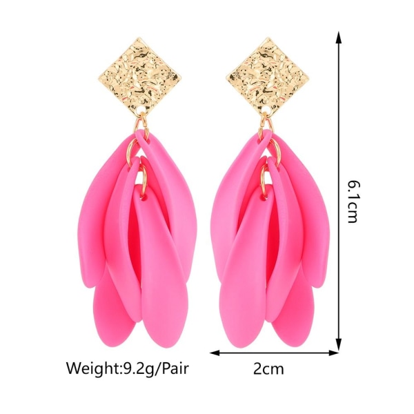 Dangle Earrings Öronklämma 6 6 6