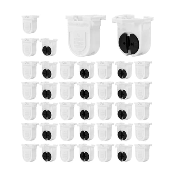 40 Pack T5 Lampeholder Miniature Rotary Locking