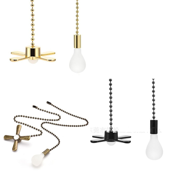 Fan Pull Chain Extension Chain GULL gold