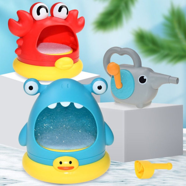 Bath Bubble Legetøj Bubble Machine 1 1 1