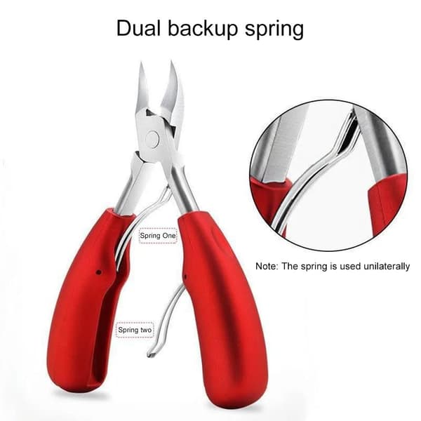 Callus Barbermaskiner Nail Tools RØD red