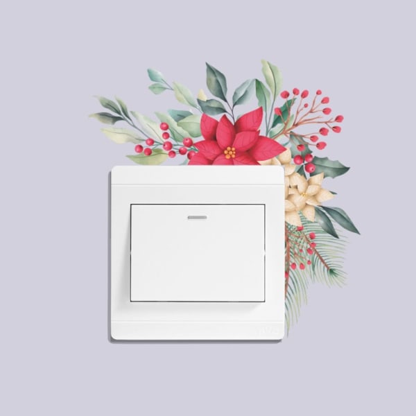 Christmas Switch Sticker Wall Stickers STIL 1 STIL 1 Style 1
