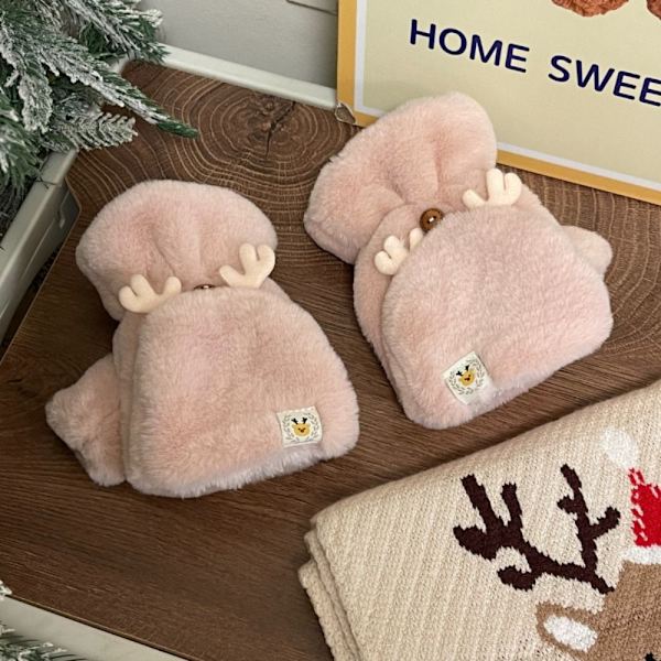 Elk Vanter Varm Handske PINK pink