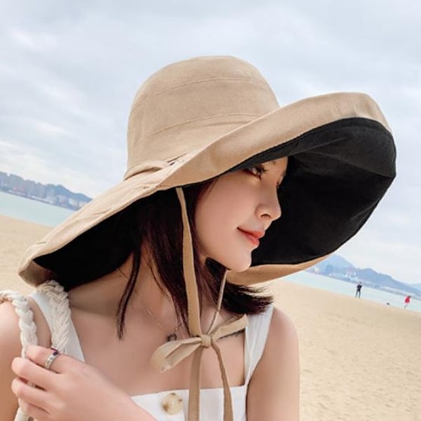 Sun Protection Hat Bucket Hat COFFEE coffee