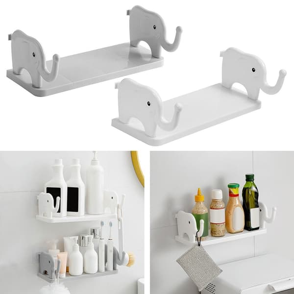 Elephant Storage Rack Förvaringshylla GRÅ gray
