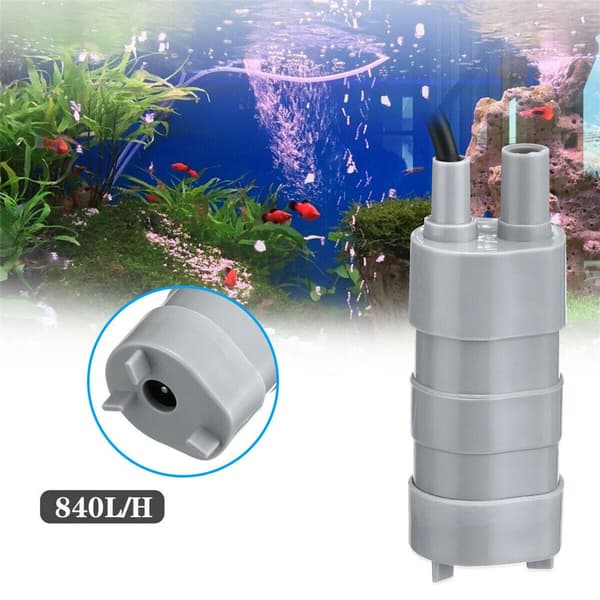 12V Högflödes Vattenpump Dränkbar Pump