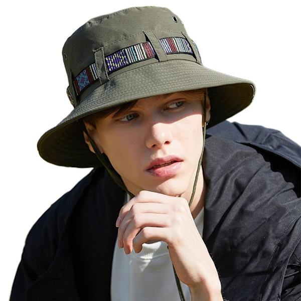 Par Bucket Hat Fiskehætte ARMY GREEN Army green