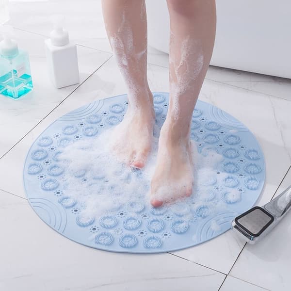 Sugegrepsmatte Badematter GRÅ Grey