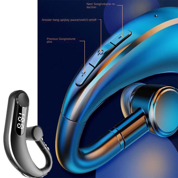 Bluetooth Øretelefon Business Headset HVIT White