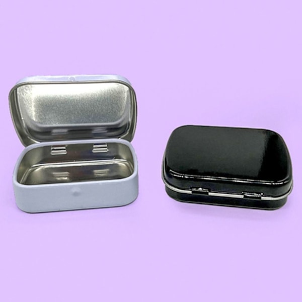 2 kpl Peltilaatikoita Mini Box GREY grey