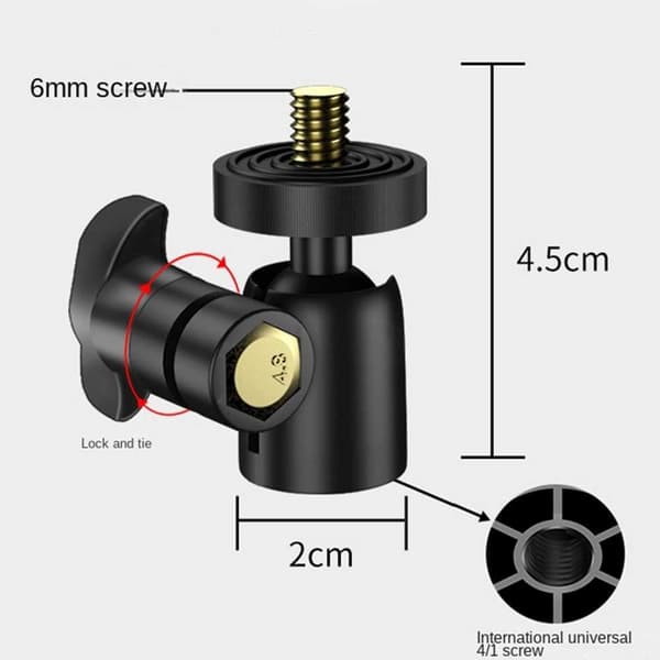 Kulehode stativhoder 1-2 STK 1-2 STK 1-2Pcs