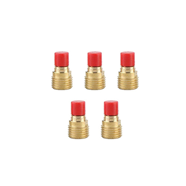 5 stk Flow Guide med Mesh Gas Lens Collet Body Argon Arc