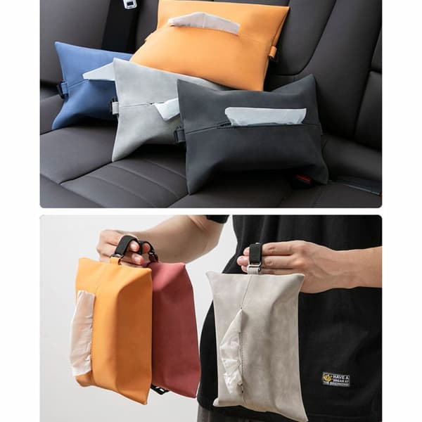 Bil Solvisir Tissue Box Tissue Holder BLÅ Blue