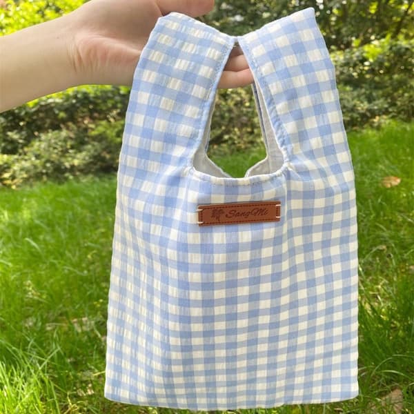 Håndtaske Knot Håndledstaske BLÅ blue