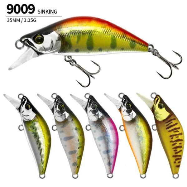 2kpl Mini Fishing Bait VIB uppoava viehe C C C