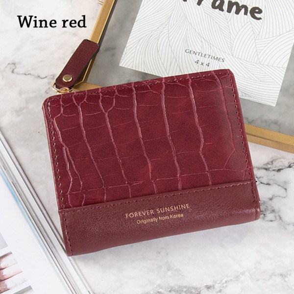 Lyhyt lompakko Money Bag WINE RED wine red