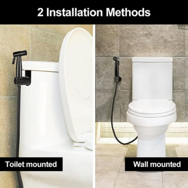 Bidee-wc-suihke WC-huuhtelulaite, suihkun vaimentaja