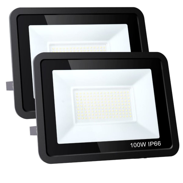 LED-flomlys Utelys VARMT HVIT 100W 100W Warm White 100W-100W