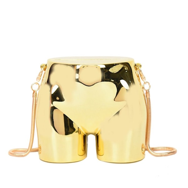 Crossbody Bag Akryyliketju Käsilaukut GOLD Gold