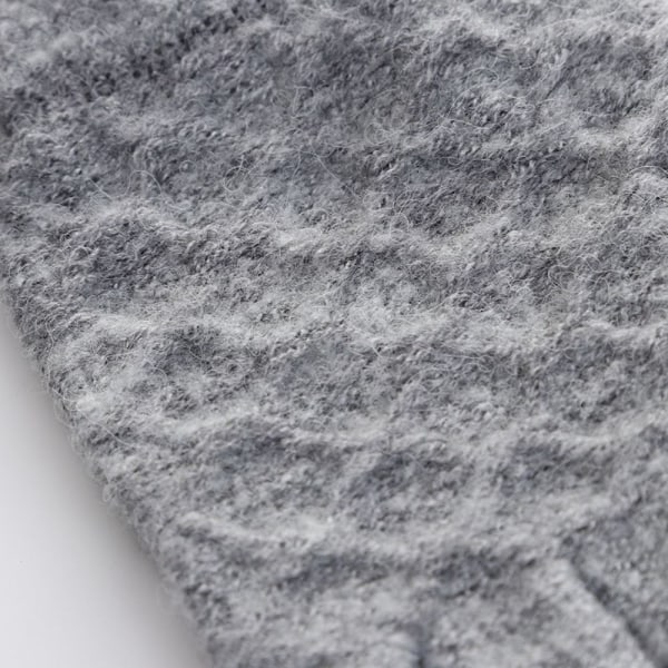 Strikkede Handsker Efterår Vinter GRÅ grey