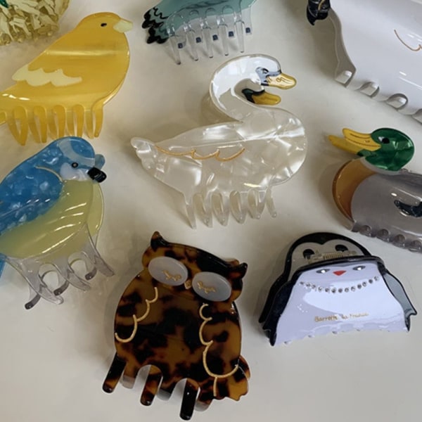 Hiuskynnet Duck Swan -klipsit 05 05 05