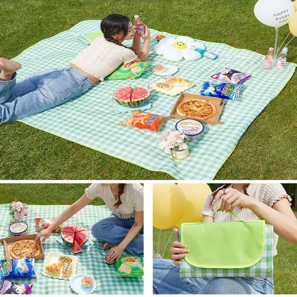 Udendørs Picnic Tæppe Strandtæppe KAFFE Coffee