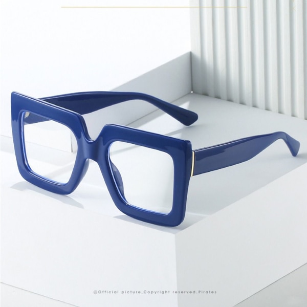 Anti-Blue Light Briller Dame Optisk Brille Stel BLÅ BLÅ Blue