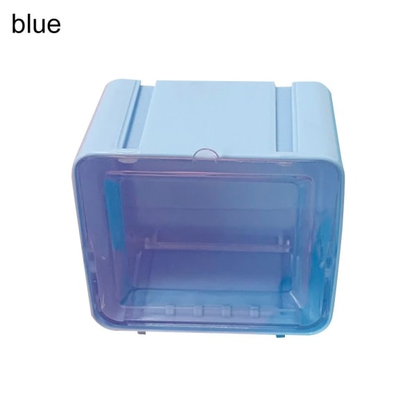 Stationär förvaringsbox Rulltejphållare BLÅ blue