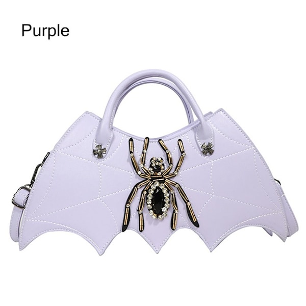 Halloween Crossbody Bag Top Handle Bag PURPU Purple