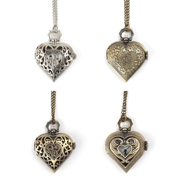 Heart Pocket Fob Watches 2 2 2