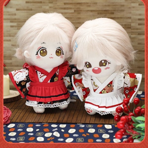 Modekläder Kostymer Flicka Broderikläder VIT&RÖDA KLÄDER White&Red Clothes-Clothes