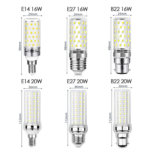 LED No Flicker TRUE WHITEB22 16W B22 16W True WhiteB22 16W