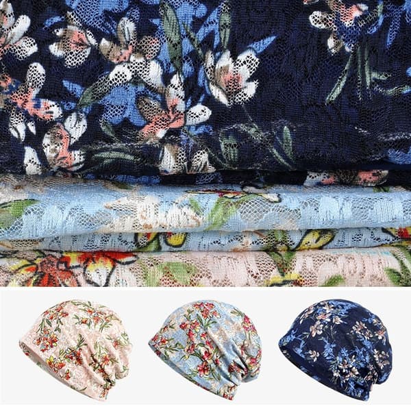 Dame Hat Head Wrap MØRKEBLÅ dark blue