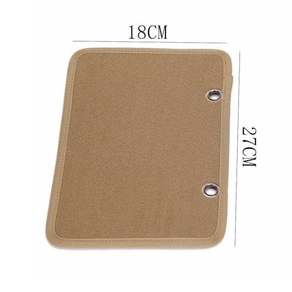 4 Stk/sett Armbånd Oppbevaringsbrett Armbånd Visningsduk KHAKI Khaki
