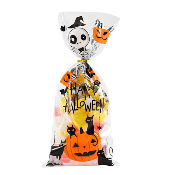 50 stk Halloween slikposer Slikkagepose C C C