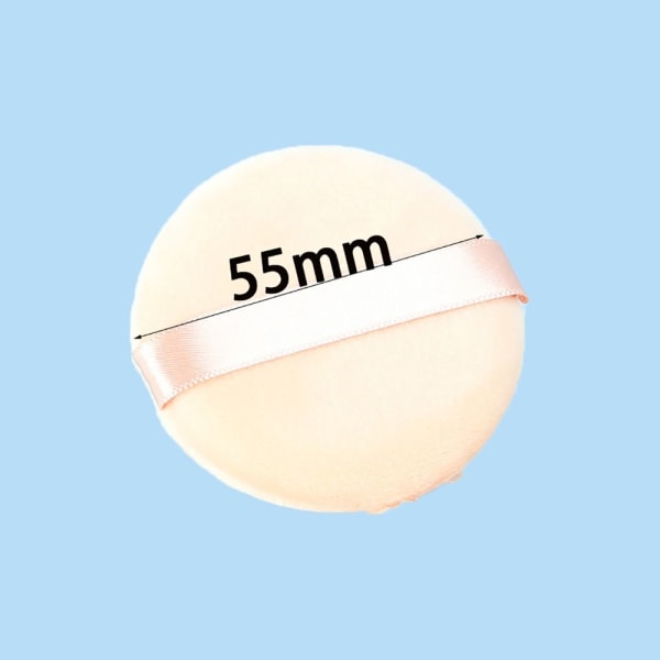 Kosmetisk Puff Powder Puff 55X12MM4ST 4ST 55x12mm4pcs