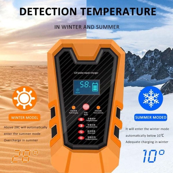 Bilbatteriladdare Batteriladdningsenheter ORANGE UK UK orange UK-UK