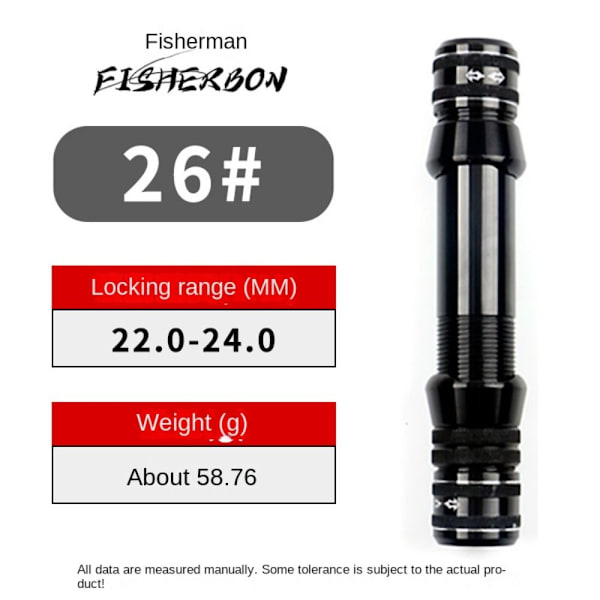 Fiskestang Hjulsæde Spinning Casting 26 26 26