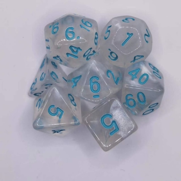 7 st/ set DND-tärningar Polyedriska tärningar STYLE 7 STYLE 7 Style 7