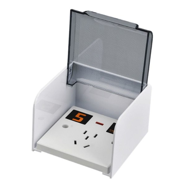 Switch Cover Uteuttag Vattentät Box GRÅ grey