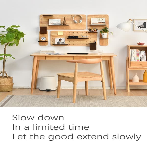 2 st Trä Hålpanel Peg Board 2 ST 2pcs