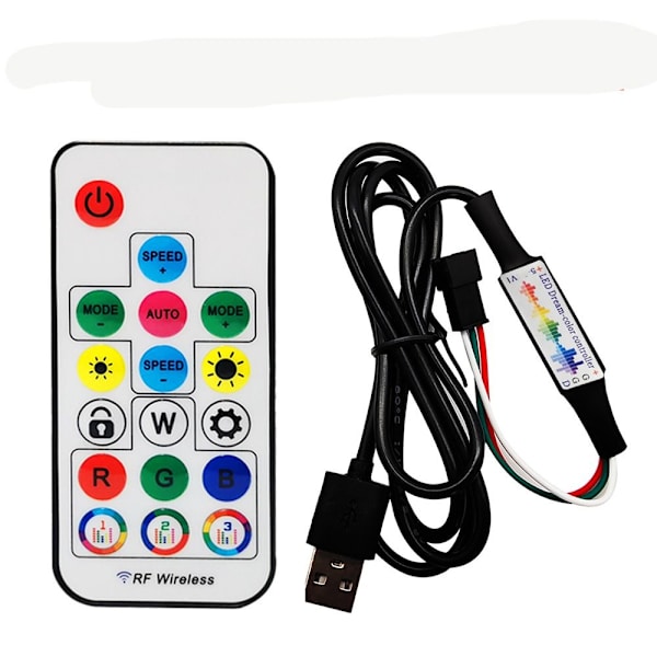 Musik Led Controller RGB Led Strip Lys USB USB USB