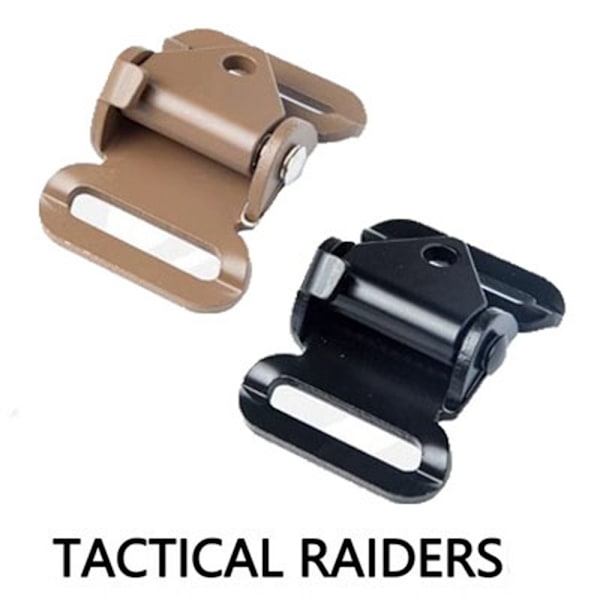Udendørs Webbing Spænde Tactical Bæltesejl SORT Black