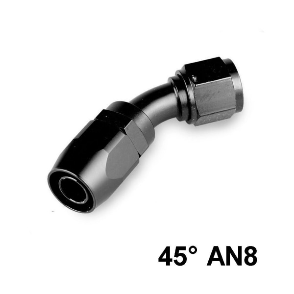 Adapter för svängbar slangände 45 GRADER AN8 45 Degree AN8