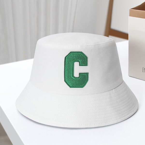 Sommarmode Flickor Tyghatt Solhatt Sommarhatt VIT white