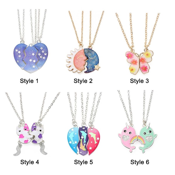 BFF-kaulakoru Ystävyyden Korut TYyli 4 Style 4