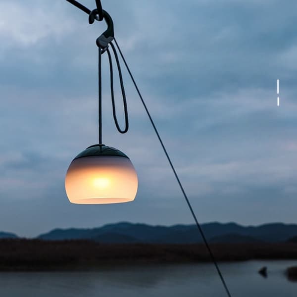 Campinglampe Utelys GUL Yellow